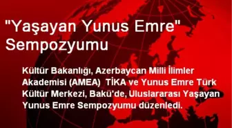 'Yaşayan Yunus Emre' Sempozyumu