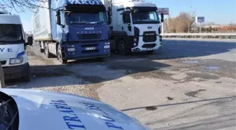 (Özel Haber) Kar Lastiği Olmayan Ticariler Yandı