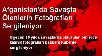 Afganistan'da Savaşta Ölenlerin Fotoğrafları Sergileniyor