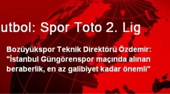 Futbol: Spor Toto 2. Lig