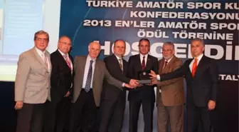 Yılın Spor Adamı Ödülü Mutlu'ya