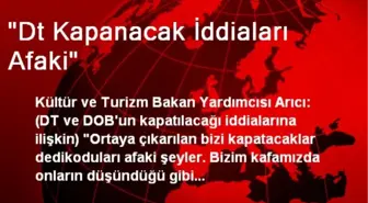 'Dt Kapanacak İddiaları Afaki'