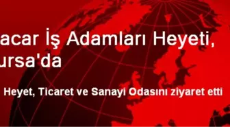 Macar İş Adamları Heyeti, Bursa'da