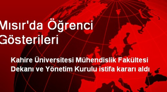 Mısır'da Öğrenci Gösterileri