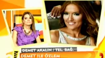 Özlem Yıldız ve Demet Akalın Canlı Yayında Barıştı!