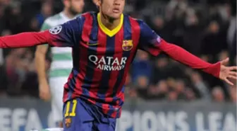 Barcelona'da Neymar, Celtic'e 3 Gol Attı