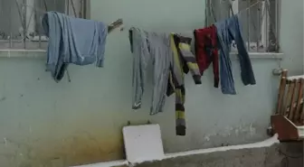 Erzurum'da Çamaşırlar Buz Tuttu