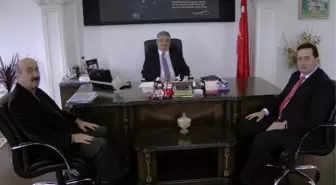 MHP Başkan Adayı Okan Yanmaz, Kaymakam Aykut Pekmez'i Ziyaret Etti