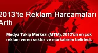 2013'te Reklam Harcamaları Arttı