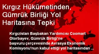 Kırgız Hükümetinden, Gümrük Birliği Yol Haritasına Tepki