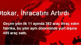 Otokar, İhracatını Artırdı