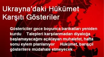 Ukrayna'daki Hükümet Karşıtı Gösteriler