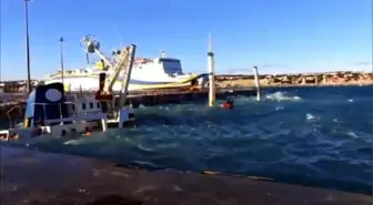 Rodos'ta Gemi Battı, Türk Kaptan ve Başmakinist Adliyeye Sevk Edildi