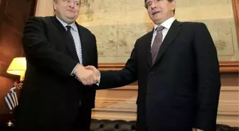 Davutoğlu-Venizelos Görüşmesi Başladı