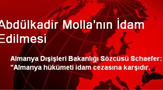 Abdülkadir Molla'nın İdam Edilmesi