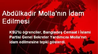 Abdülkadir Molla'nın İdam Edilmesi