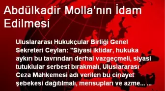 Abdülkadir Molla'nın İdam Edilmesi