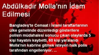 Abdülkadir Molla'nın İdam Edilmesi