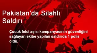 Pakistan'da Silahlı Saldırı