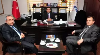 Rektör Battal'dan AFAD Müdürü Giyik'e Ziyaret
