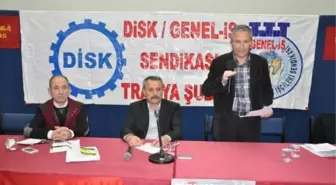 Disk Genel İş Sendikası, Tekirdağ Belediyesi İşçilerini Büyükşehir Yasası Hakkında Bilgilendirdi