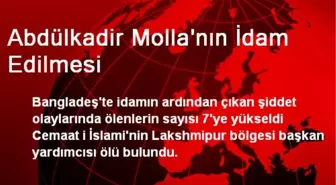 Abdülkadir Molla'nın İdam Edilmesi