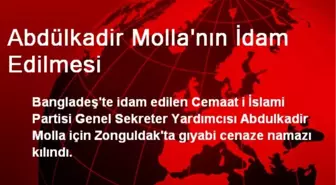 Abdülkadir Molla'nın İdam Edilmesi