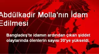 Abdülkadir Molla'nın İdam Edilmesi