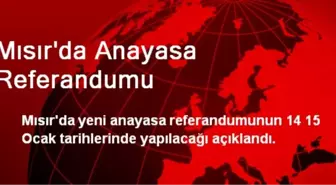 Mısır'da Anayasa Referandumu