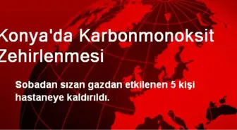 Konya'da Karbonmonoksit Zehirlenmesi