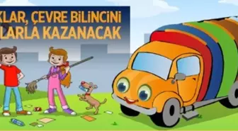 Çocuklar Çevre Bilincini Oyunlarla Kazanacak