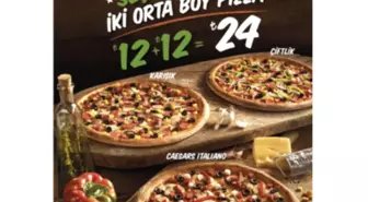 Little Caesars'tan 12 + 12 Kampanyası