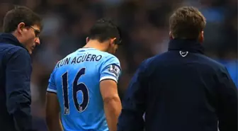 Manchester City'de Aguero Şoku!