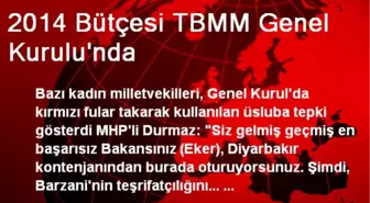 2014 Bütçesi TBMM Genel Kurulu'nda