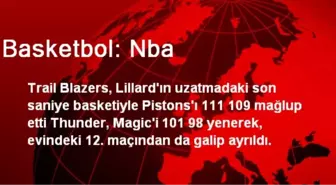 Basketbol: Nba