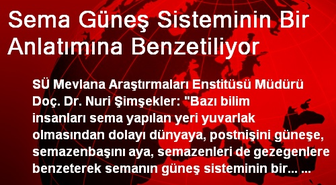 Sema Güneş Sisteminin Bir Anlatımına Benzetiliyor