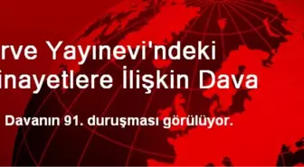 Zirve Yayınevi'ndeki Cinayetlere İlişkin Dava