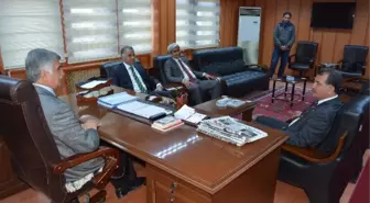 CHP Heyetinden Başkan Büyükaslan'a Ziyaret