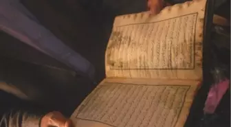 Küle Dönen Evde Kur'an-ı Kerim Yanmadı