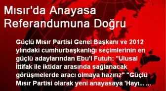 Mısır'da Anayasa Referandumuna Doğru