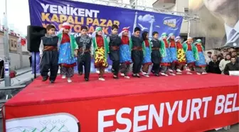 Esenyurt'un Dördüncü Kapalı Pazarı Yenikent'e Açıldı