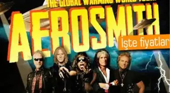 Aerosmith Konserinin Bilet Fiyatları Belli Oldu