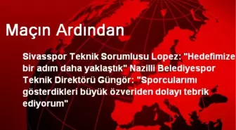 Teknik Sorumlu Lopez: Hedefimize Bir Adım Daha Yaklaştık