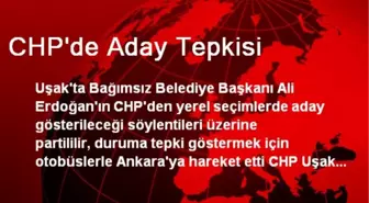 CHP'de Aday Tepkisi