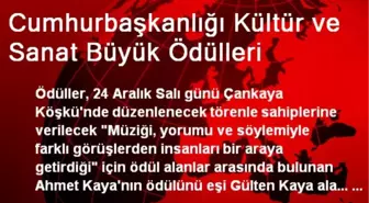 Cumhurbaşkanlığı Kültür ve Sanat Büyük Ödülleri