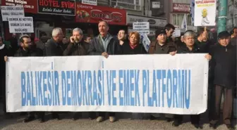 Balıkesir'de Stk Eylemi