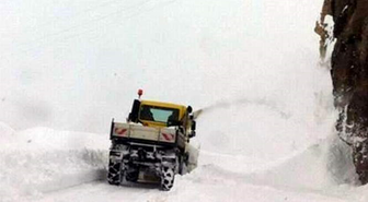 Siirt'in İlçelerinde Kar Mücadelesi Devam Ediyor