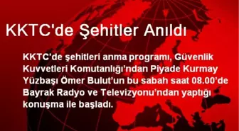 KKTC'de Şehitler Anıldı