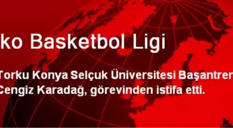 Selçuk Üniversitesi Başantrenörü İstifa Etti