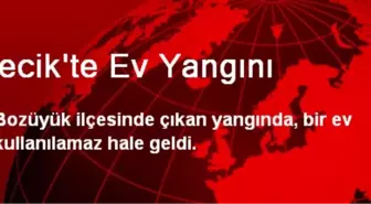 Bilecik'te Ev Yangını